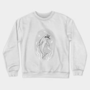 Dolphin spirit animal Crewneck Sweatshirt